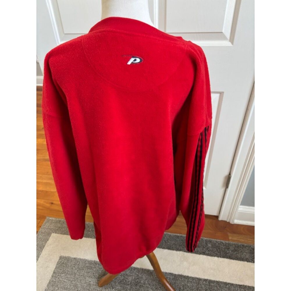 PRO PLAYER OHIO STATE BUCKEYES RED FLEECE PULLOVER SIZE XXL CHEST 54" - Picture 4 of 5